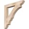 Ekena Millwork Balboa Slat Smooth Bracket, Douglas Fir, 5 1/2"W x 44"D x 44"H BKT06X44X44BOA06SDF - alternate 1